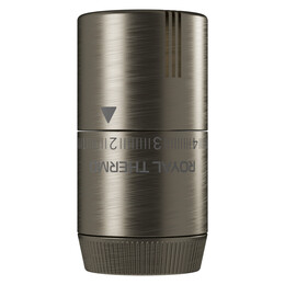 Термоголовка жидкостная Royal Thermo Design М30х1,5 RATHDN13015NM, никель матовый фото 