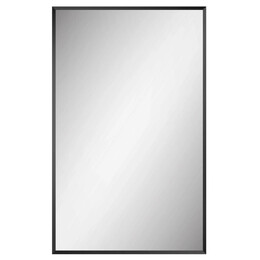 Зеркало BelBagno 50 см SPC-AL-500-800 Nero, чёрный фото 