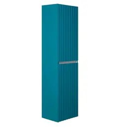 Пенал подвесной Art&Max Elegant 40 см AM-ELEGANT-1500-2А-SO-TM-LED, бирюзовый матовый фото 
