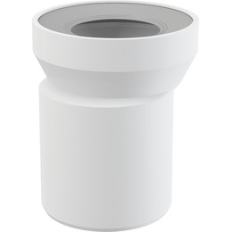 Патрубок для унитаза AlcaPlast A92 эксцентрический фото 