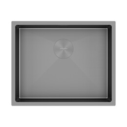 Кухонная мойка Paulmark Next 54 Uni 1,2 мм PM215444-MG, серый матовый фото 