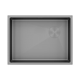 Кухонная мойка Paulmark Next-skew 58 Uni 1,2 мм PM885844-MG, серый матовый фото 