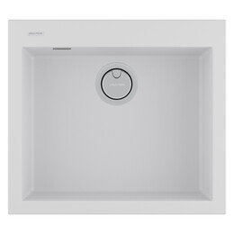 Кухонная мойка Paulmark Decoration 56 PM935650-WH, белый матовый фото 