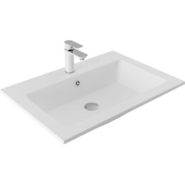 Раковина мебельная Aquanet Электра 70 см 00326510, белый матовый фото 