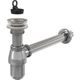 Сифон для умывальника AlcaPlast A437 DN32 фото 