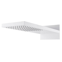 Верхний душ Boheme Fusion 230x550 мм 419-MW, белый фото 