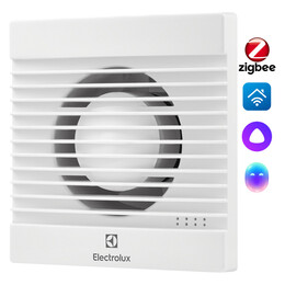 Вентилятор вытяжной Electrolux Basic EAFB-120TH с таймером и гигростатом фото 