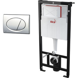 Инсталляция для подвесного унитаза Alcaplast AM101/1120-3:1 RU M71-0001 фото 