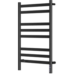 Полотенцесушитель электрический Lemark Сибирь П8 500x800 мм LM17185BL, чёрный матовый фото 