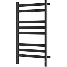 Полотенцесушитель электрический Lemark Сибирь П8 500x800 мм LM17585BL, чёрный матовый фото 