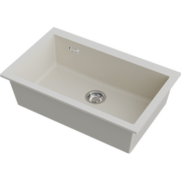 Кухонная мойка Omoikiri Omishima 76-U cr 4997573, cream фото 