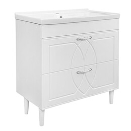 Тумба напольная с раковиной Azario Соланж 80/2Н 80 см CS00108569 (раковина Монте Нео 80) фото 