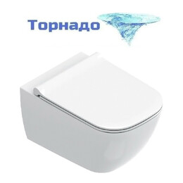 Унитаз подвесной безободковый Catalano Elice 0411540001 (Система смыва торнадо) фото 