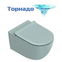 Унитаз подвесной безободковый Catalano Sfera 0511750028 (Система смыва торнадо) Acqua satinato фото 