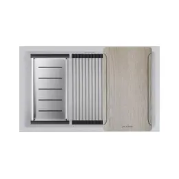 Кухонная мойка Paulmark LUMI-MULTI SINK 74 UNI LU-MULTI 74-GRM, серый металлик фото 