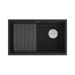 Кухонная мойка Paulmark LUMI-PRO 74 UNI LU-PRO 74-AN, антрацит фото 