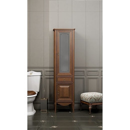 Пенал напольный Opadiris Лоренцо 45 правый, орех фото 