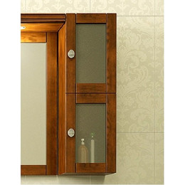 Шкаф подвесной Opadiris Мираж, правый, орех фото 