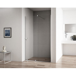 Душевая дверь Cezares Stream BF-1 110 см (стекло 8 мм), хром/прозрачное фото 