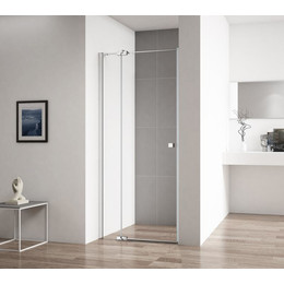 Душевая дверь Cezares Valvola B-1 80 см хром/прозрачное фото 