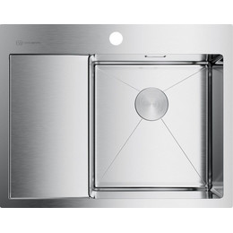 Кухонная мойка Omoikiri AKISAME 65-IN-R (4973059) 1,2 мм, нержавеющая сталь, Цвет производителя: нержавеющая сталь матовая фото 