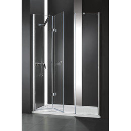 Душевая дверь Cezares Elena BS-13 160 см L/R хром/прозрачное фото 