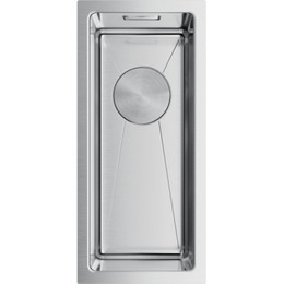 Кухонная мойка Omoikiri TAKI 20-U/IF-IN (4973042) 1,2 мм, нержавеющая сталь, Цвет производителя: нержавеющая сталь матовая фото 
