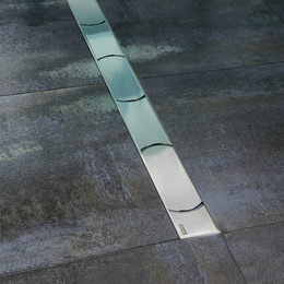 Трап Ravak Chrome 1050 X01429, Цвет производителя: нержавеющая сталь/мат, Размер трапа: 1050 фото 