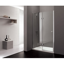 Душевая дверь Cezares Verona B-12 90 см L/R хром/прозрачное фото 