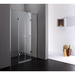Душевая дверь Cezares Verona B-22 175 см хром/прозрачное фото 