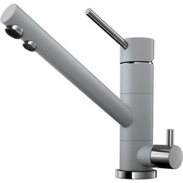 Смеситель для кухни Omoikiri Tonami-GR 4994223, хром/Leningrad grey фото 