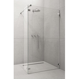 Душевая перегородка Radaway Euphoria Walk-in II 140х200 см, хром/прозрачное фото 