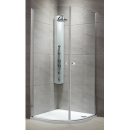 Душевое ограждение Radaway EOS PDD 100х100 см, хром/матовое фото 