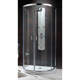 Душевое ограждение Radaway Premium Plus P 100х90х190 см, хром/коричневое фото 