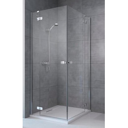 Душевое ограждение Radaway Fuenta New KDD 100х100 см, хром/прозрачное фото 