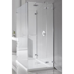 Душевое ограждение Radaway Euphoria KDJ P 120х100 см L/R, хром/прозрачное фото 