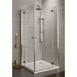 Душевое ограждение Radaway Torrenta KDD 100х100 см, хром/тонированное фото 