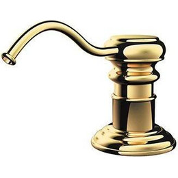 Дозатор для моющего средства OM-01-G 4995007, золото фото 