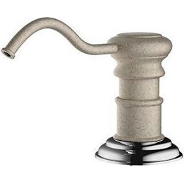 Дозатор для моющего средства OM-01-SA 4995013, бежевый фото 