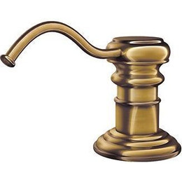 Дозатор для моющего средства OM-01-AB 4995003, античная латунь фото 