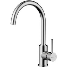 Смеситель для кухни Omoikiri Shinagawa-BN 4994230, сталь фото 