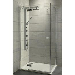 Душевое ограждение Radaway Almatea KDJ L 120х80 см, хром/прозрачное фото 