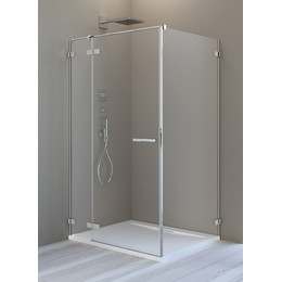 Душевое ограждение Radaway Arta KDJ II + S1 120х120 см L/R, хром/прозрачное фото 