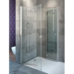 Душевое ограждение Radaway EOS KDD-B 80х80 см, хром/прозрачное фото 