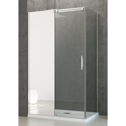 Душевое ограждение Radaway Espera KDJ Mirror 140х100 см L/R, хром/прозрачное/зеркальное фото 