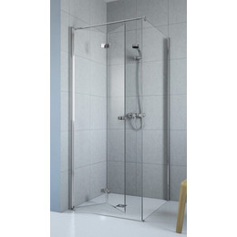 Душевое ограждение Radaway Fuenta New KDJ-B 100х120 см L/R, хром/прозрачное фото 