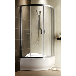 Душевое ограждение Radaway Premium Plus A 80х80х170 см, хром/прозрачное фото 