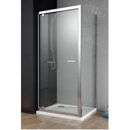 Душевое ограждение Radaway Twist DW+S 100х90 см, хром/прозрачное фото 