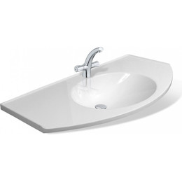 Раковина врезная на столешницу Эстет Флорида 100 см ФР-00000802 фото 