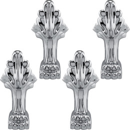 Ножки каменные для ванны Эстет Скарлетт/Марсель/Венеция ФР-00001313, хром фото 